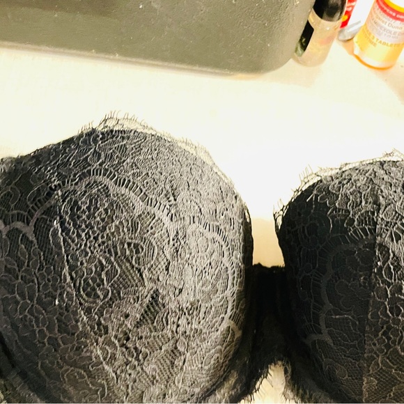 Black Victoria’s Secret dream angels bra. Size 32DDD - Picture 1 of 4